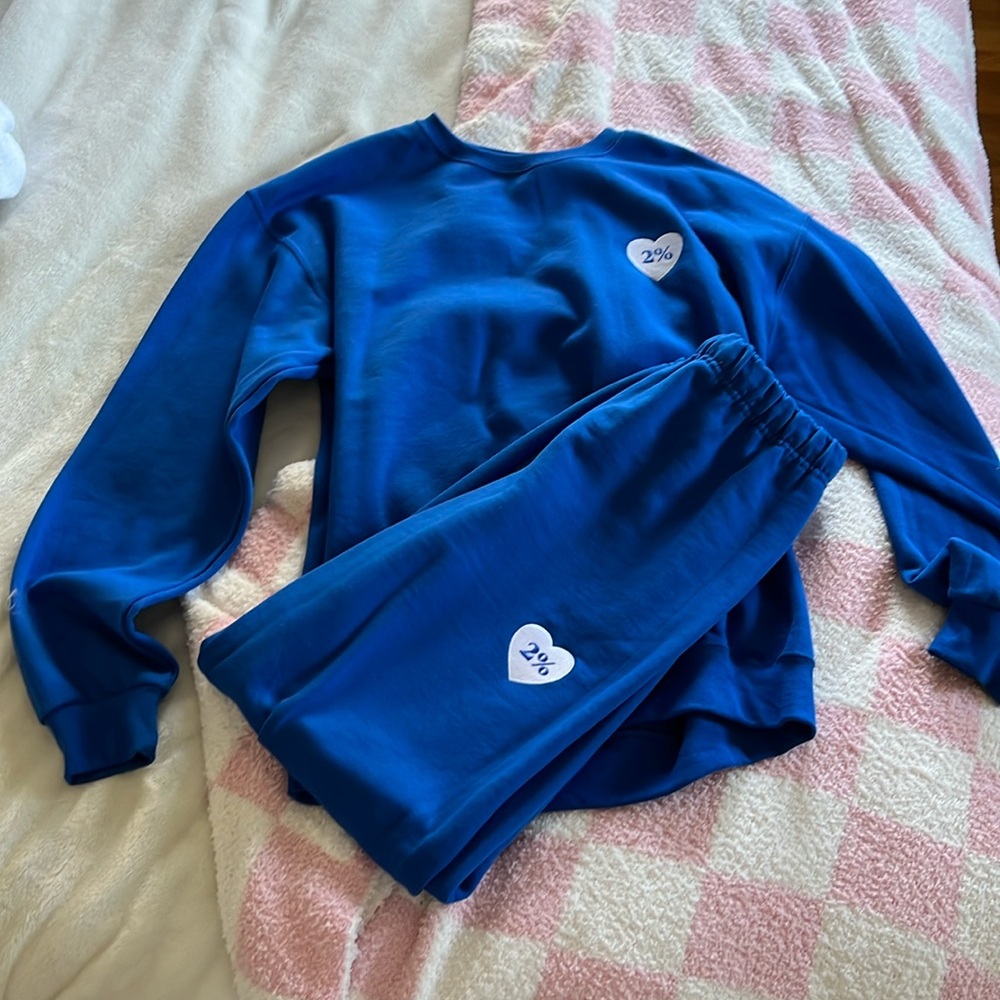 Dairy Boy Early Collection 2% Milk Drop Crewneck and Sweatpants